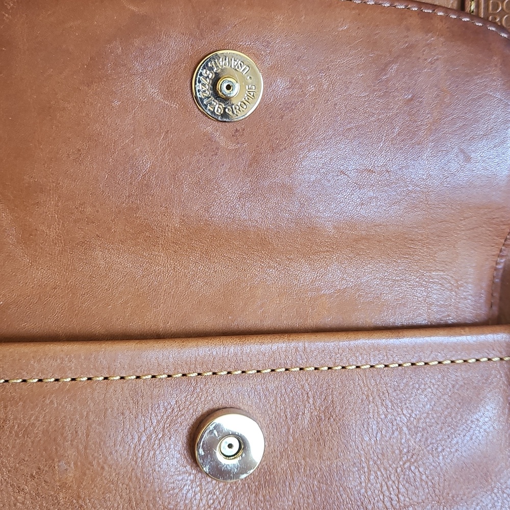 Vintage Dooney and Bourke Florentine Tulip Leather Tote - Picture 5 of 7